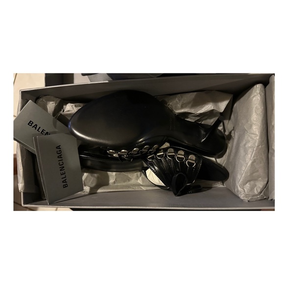 Balenciaga Cagole Sandal M70 – Black/Silver – Size 36.5 - Picture 5 of 8